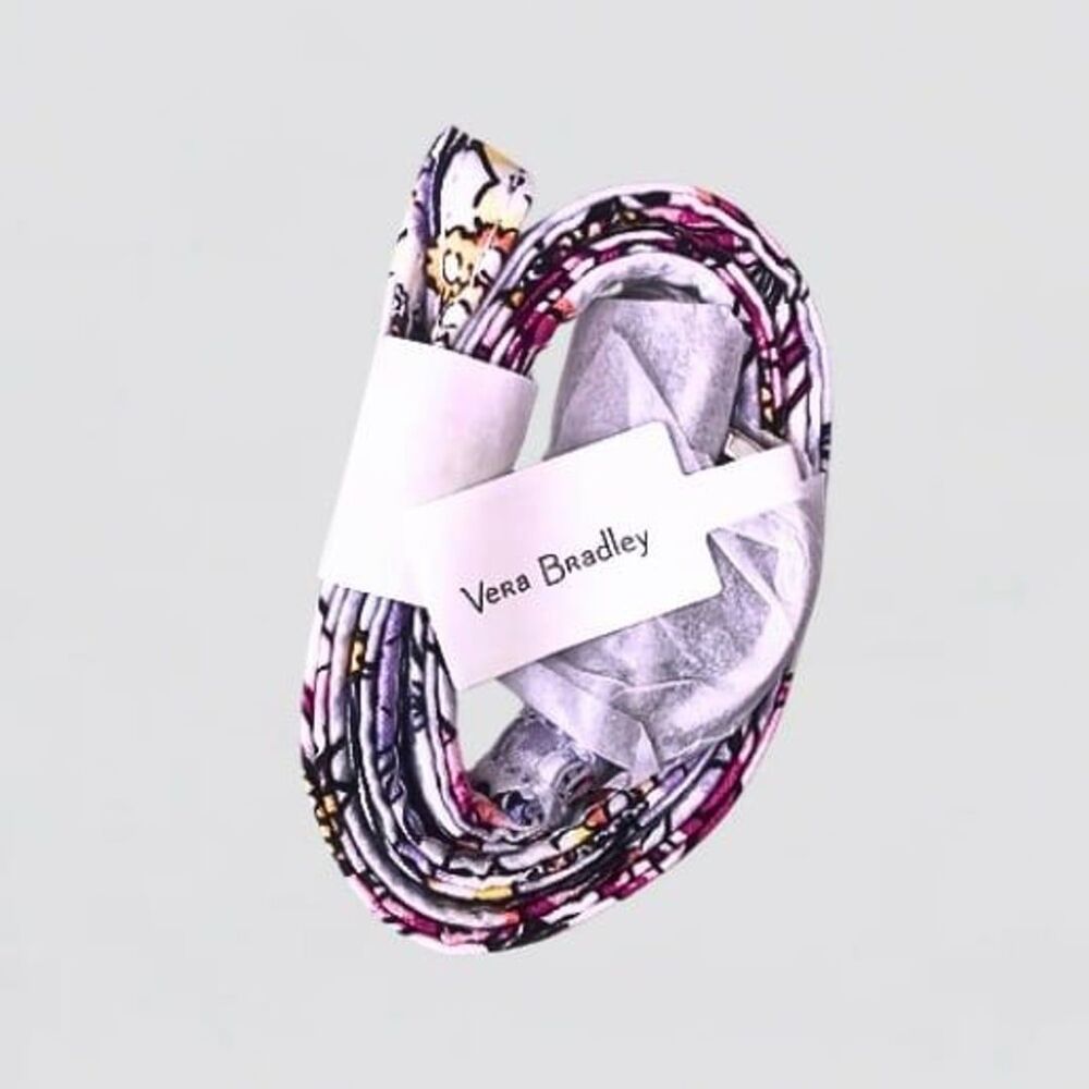 Vera Bradley Iconic Hummingbird Park Key Ring Badge Clip NWT